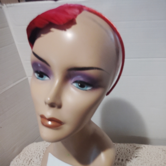 Feathered Flapper Headband 1920's Style - Picture 7 of 9